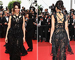 Mallika's Manic Dress At Cannes