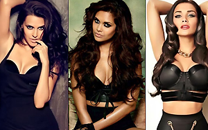 Bollywood Hotties Clad In Lingerie 