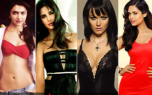 Kingfisher's Seductive Dames in Bollywood 