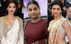 Indian Divas Love To Be Traditional at Cannes