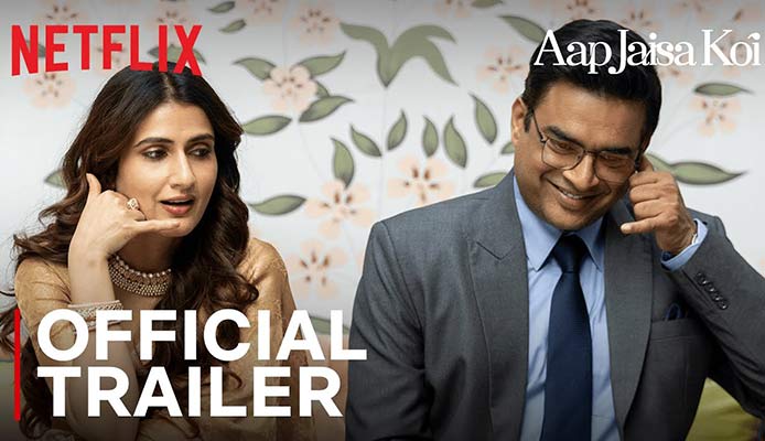 'आप जैसा कोई' ट्रेलर: आर माधवन और फातिमा सना शेख का नेटफ्लिक्स की बोल्ड न्यू-एज रोम-कॉम में रोमांस वायरल!