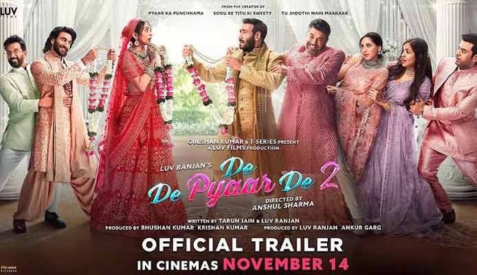 Ajay Devgn vs R Madhavan: The Ultimate Showdown of Wit and Madness Begins with the trailer of De De Pyaar De 2!