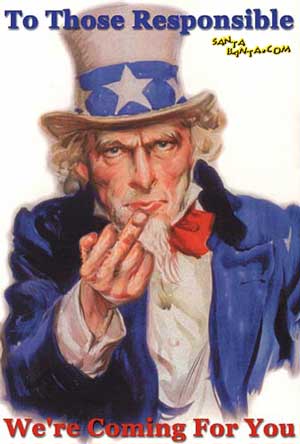 Uncle Sam coming!