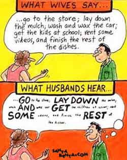 What men hear !