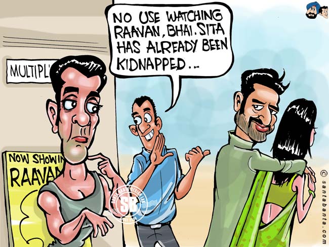 Why Sallu didn`t watch Raavan?