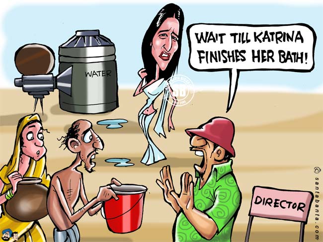 Bollywood Causing Water Shortage