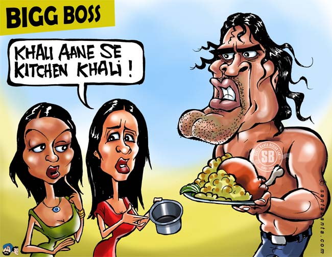 Big Khali in Big Boss!