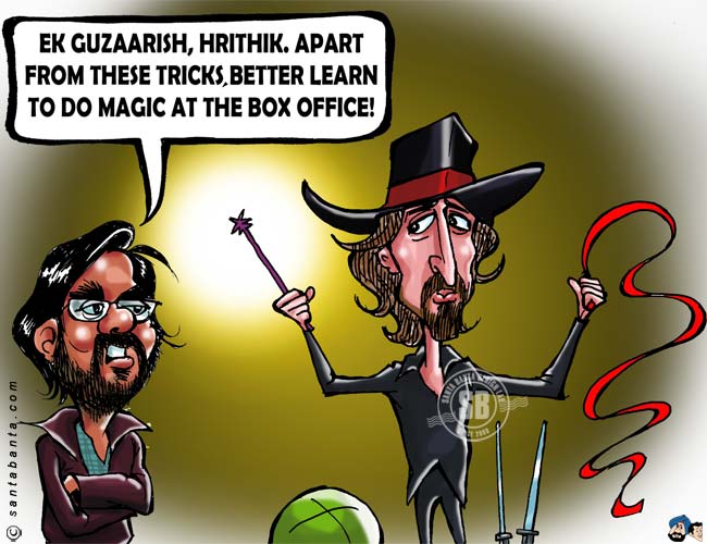 Hrithik learns magic for Guzaarish!