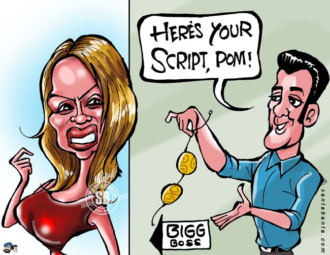 Pamela's script in Bigg Boss!