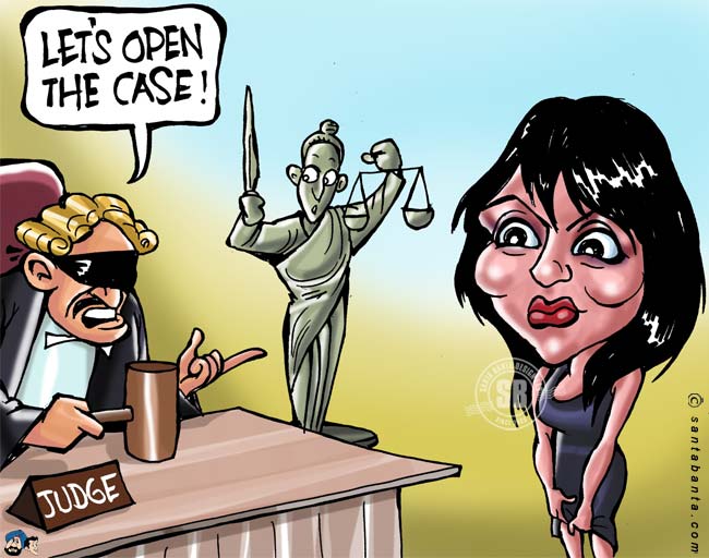 No-Panty girl Yana in court!