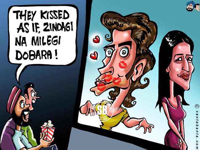 Hrithik-Ka​trina 3-minute kiss!