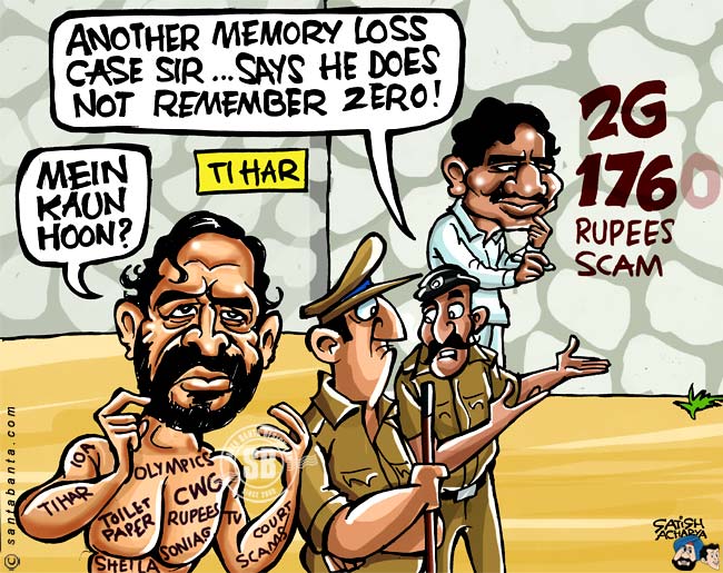 Kalmadi's memory loss!