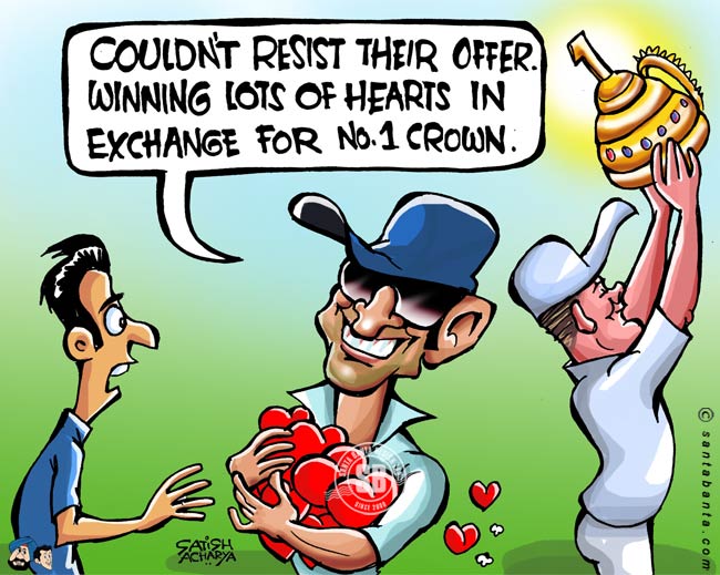 Dhoni wins hearts in England!