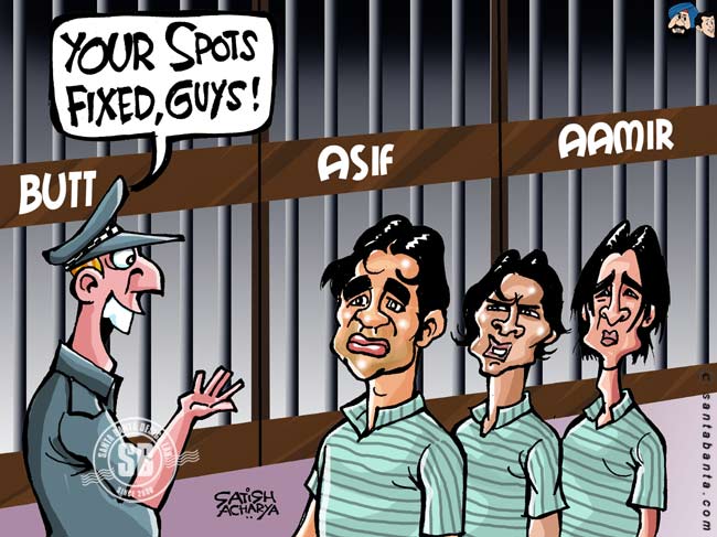 Pakistan cricketers held guilty!