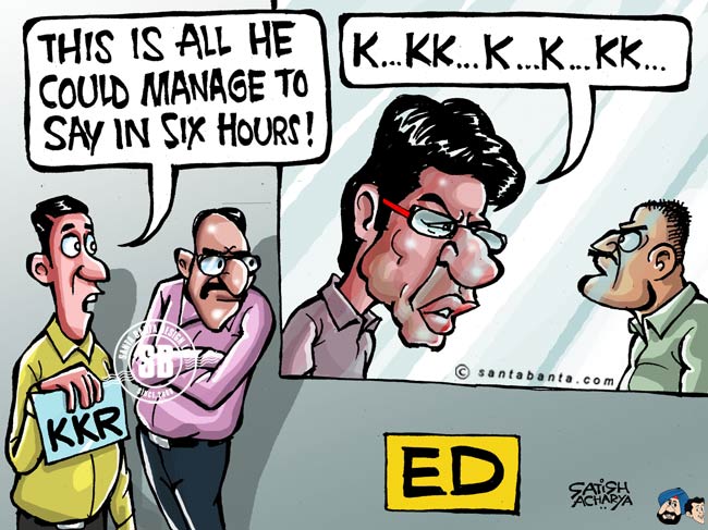 SRK grilled by ED for six hours!