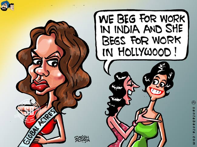 Mallika is a global actress!