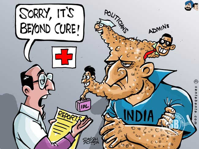 Team India`s cancer!