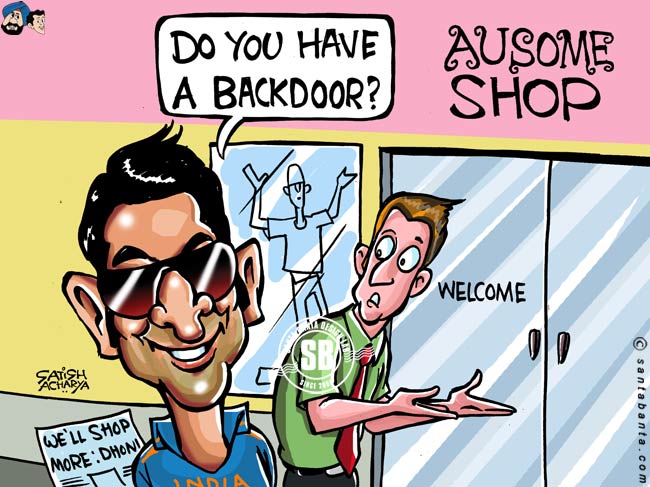 Dhoni to do more shopping!