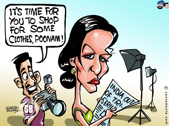 Team India's exit affects Poonam Pandey!