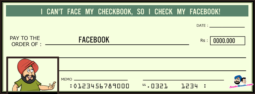 Checking Facebook