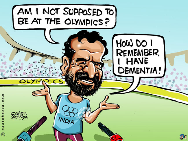 Kalmadi can still be at Olympics!