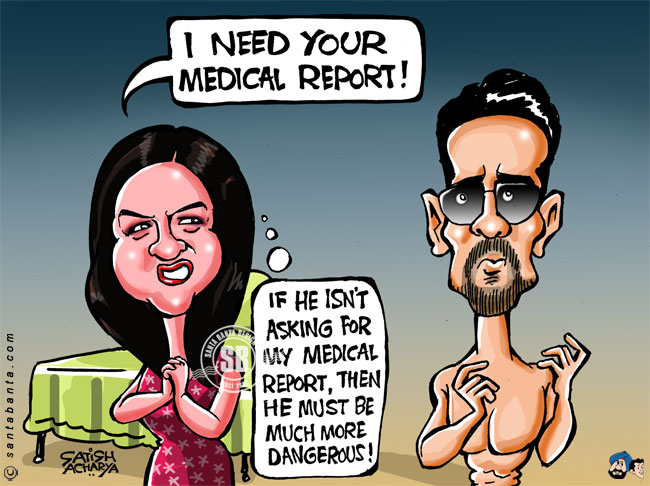 Sunny Leone asks for Hooda's medical report!