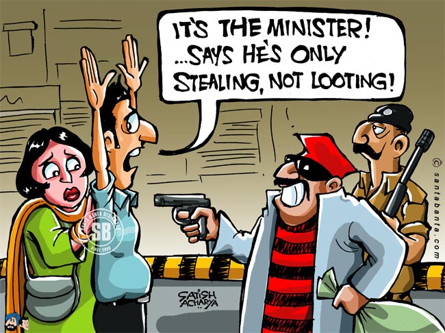 Steal don't loot, says UP minister!