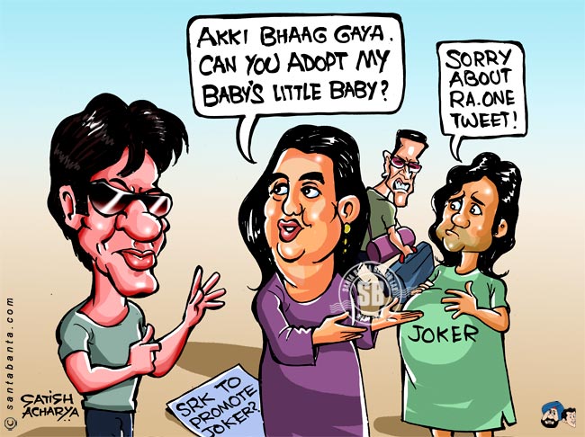 SRK to promote Akshay's Joker?