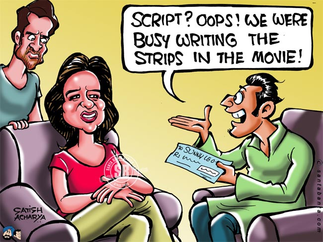 Sunny Leone's husband approves her scripts!