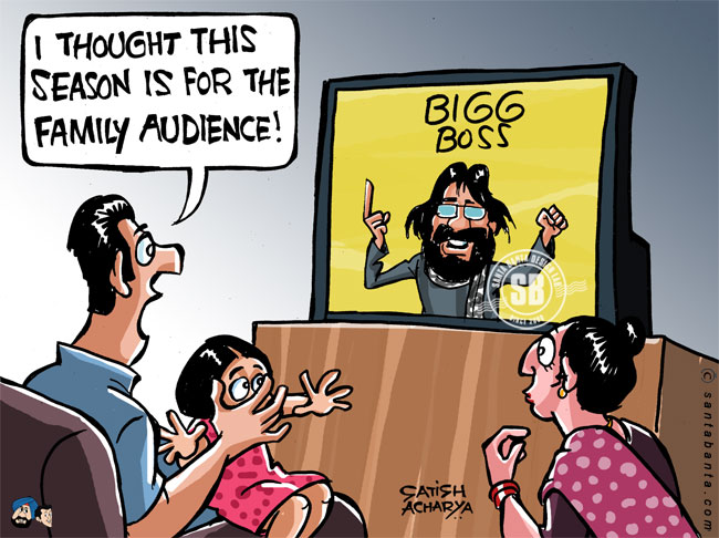 Aseem Trivedi in Bigg Boss!