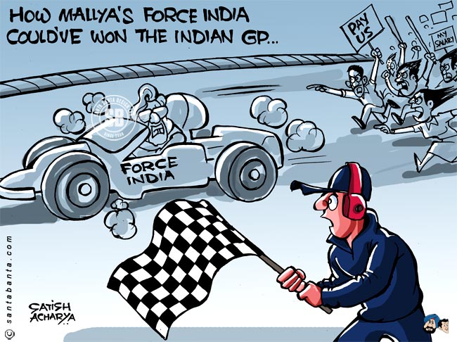 Mallya could've won the Indian GP!