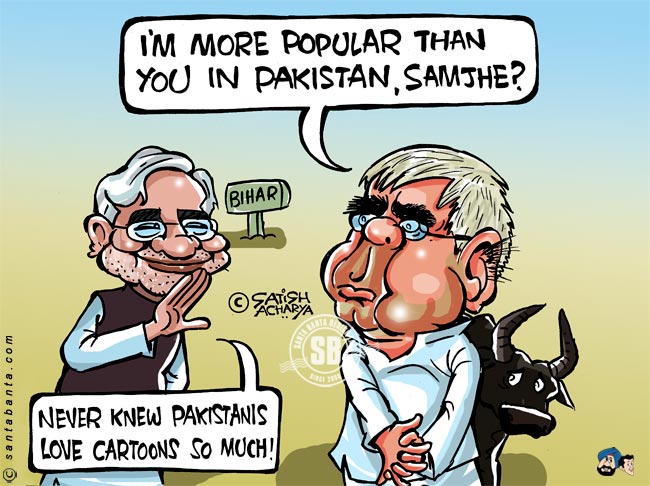 Lalu more popular than Nitish in Pakistan!