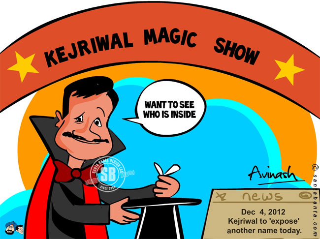 Kejriwal's Magic show