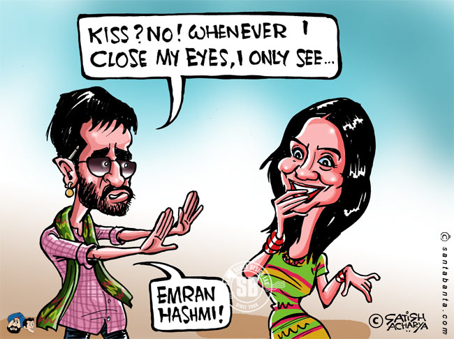 Imran can't kiss saala!