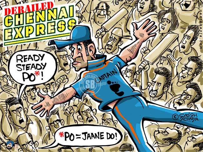 Dhoni's Chennai Express!