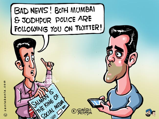 Salman is the King of Social Media!