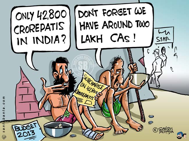 Only 42,800 Crorepatis in India!