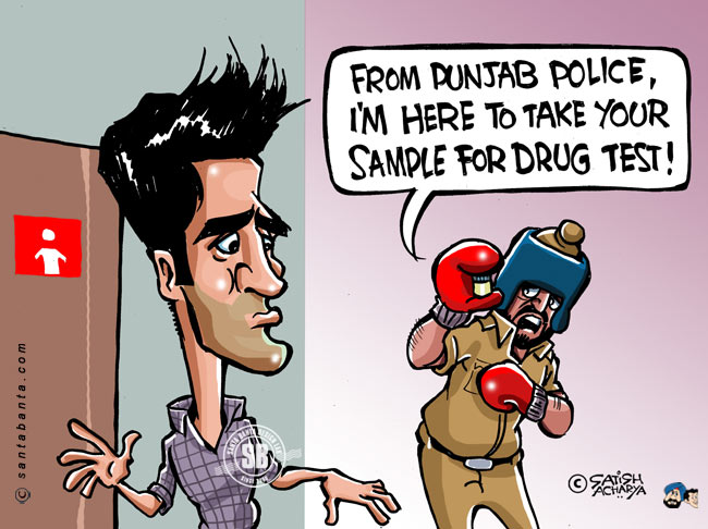 How to get Vijender's drug test!