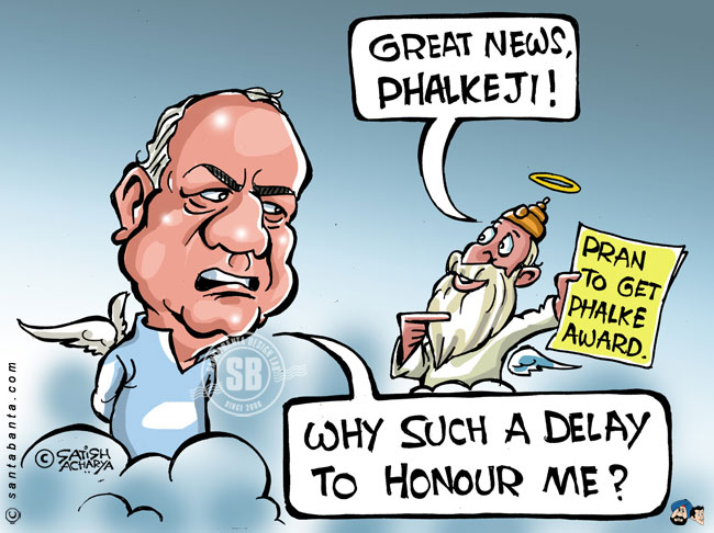 Dadasaheb Phalke award for Pran!