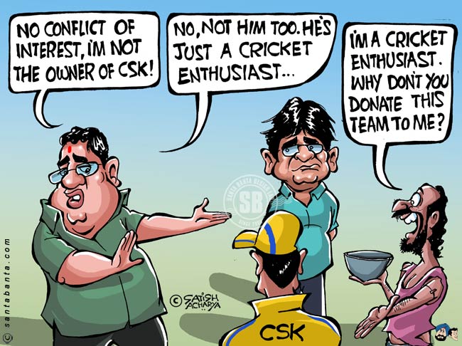 Whose CSK is it anyway?