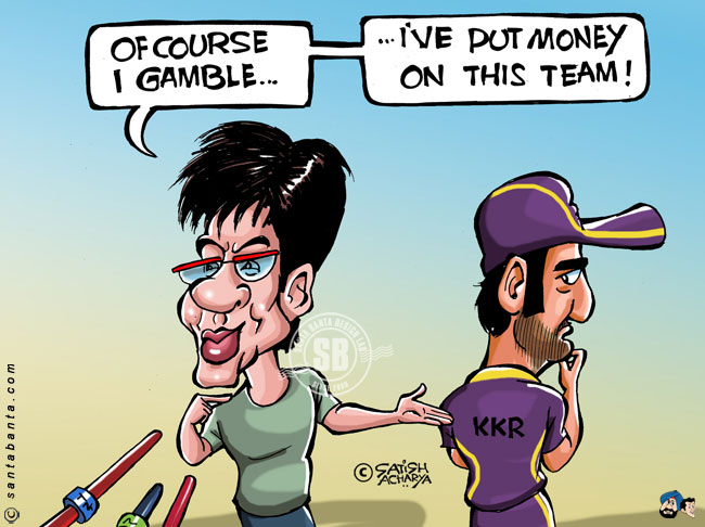 Shahrukh's gamble in IPL!