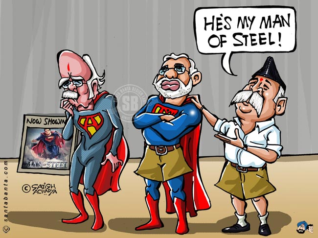 Who's the real man of steel?