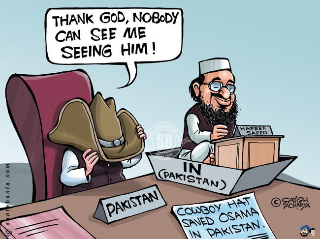 Cowboy hat saved Osama Laden in Pakistan!