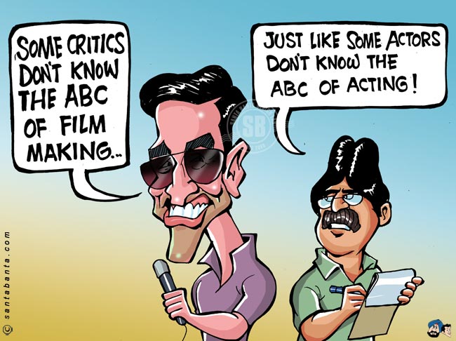 Akshay Kumar is angry with critics!