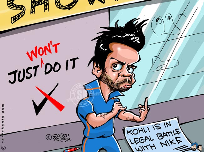 Virat Kohli vs Nike!