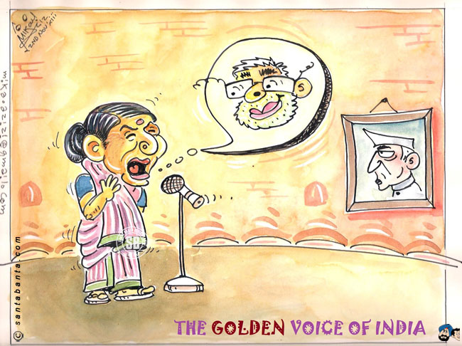 The golden voice of India