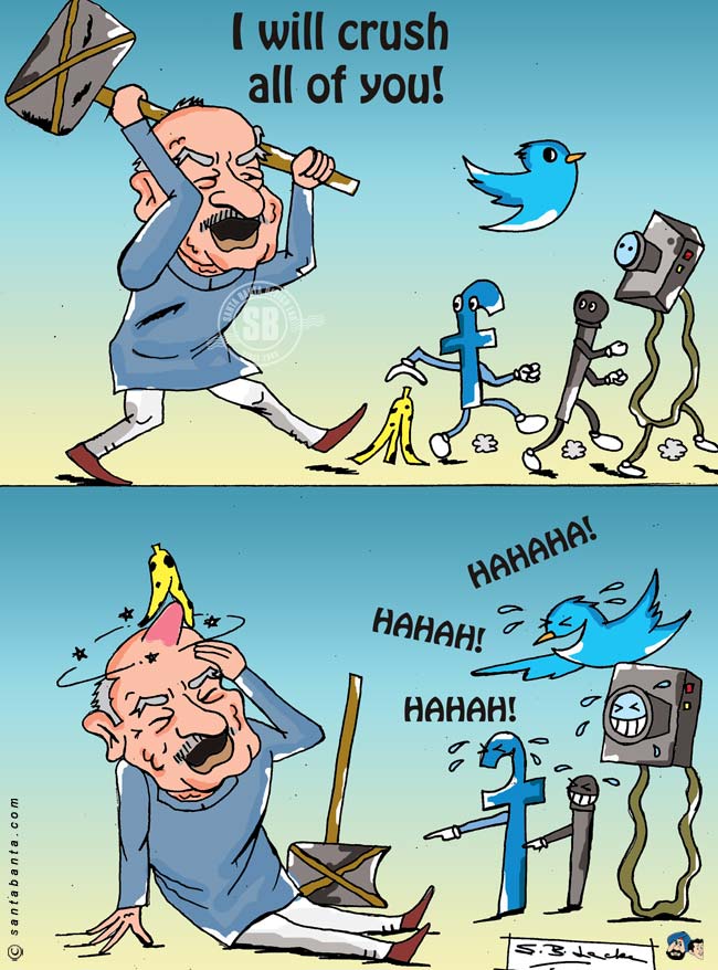 Sushil Shinde's Threat to Media!