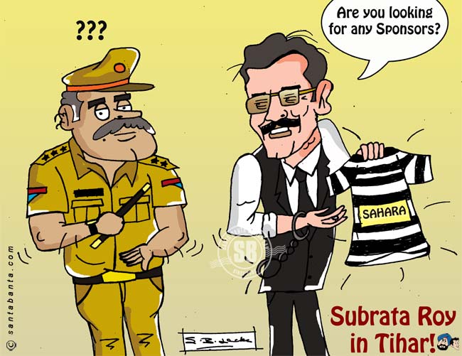 Subrata Roy in Tihar!