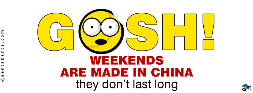 Chinese Weekends!