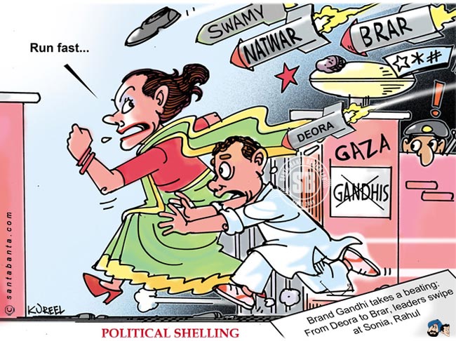 Gandhis Under Shelling